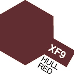 ACRYLIC MINI XF-9 HULL RED