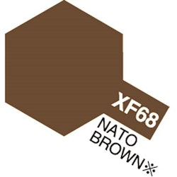 ACRYLIC MINI XF-68 NATO BROWN