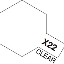 ACRYLIC MINI X-22 CLEAR
