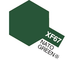 ACRYLIC MINI XF-67 NATO GREEN