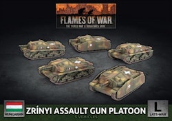 Zrinyi Assault Gun Platoon (Plastic)