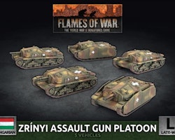 Zrinyi Assault Gun Platoon (Plastic)