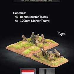 81mm and 120mm Mortar Platoons