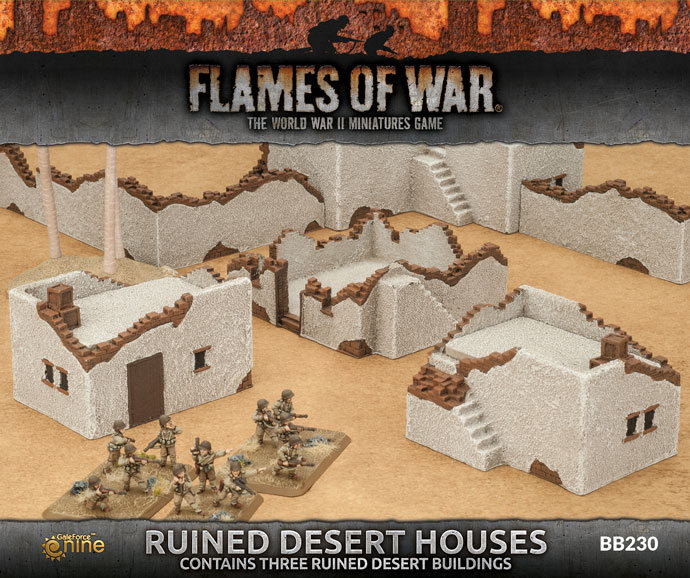 Ruined Desert Houses