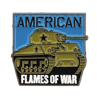 American Flames of War collectors Pin