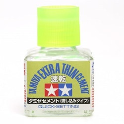 TAMIYA EXTRA THIN CEMENT - QUICK-SETTING (40ML)