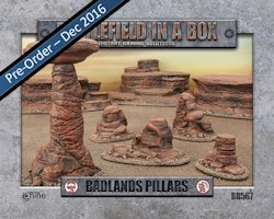 Badlands Pillars - Mars