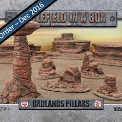 Badlands Pillars - Mars