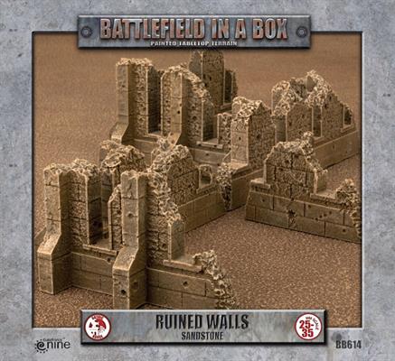 Gothic Battlefields: Walls - Sandstone (x1)