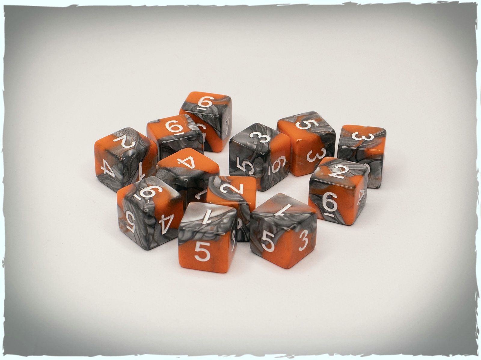 Napalm In The Morning d6 dice set, 12 pcs