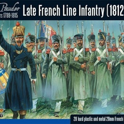 Napoleonic War Late French Line Infantry (1812-1815)