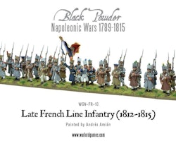 Napoleonic War Late French Line Infantry (1812-1815)