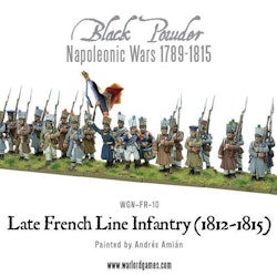 Napoleonic War Late French Line Infantry (1812-1815)