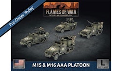 M15 & M16 AAA Platoon (x4 Plastic)