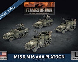 M15 & M16 AAA Platoon (x4 Plastic)