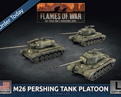 M26 Pershing Tank Platoon (x3 Plastic)