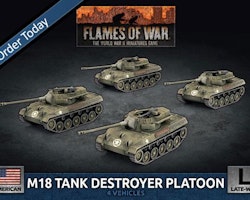 M18 Hellcat (76mm) Tank Destroyer Platoon (x4 Plastic)