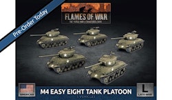 M4 Easy Eight (76mm) Platoon (x5 Plastic)