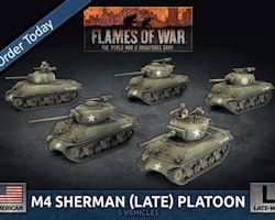 M4 Sherman (Late) Platoon (x5 Plastic)