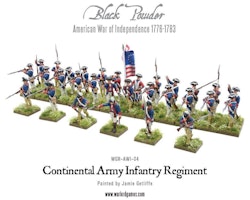 Continental Infantry Regiment (Plastic Box)