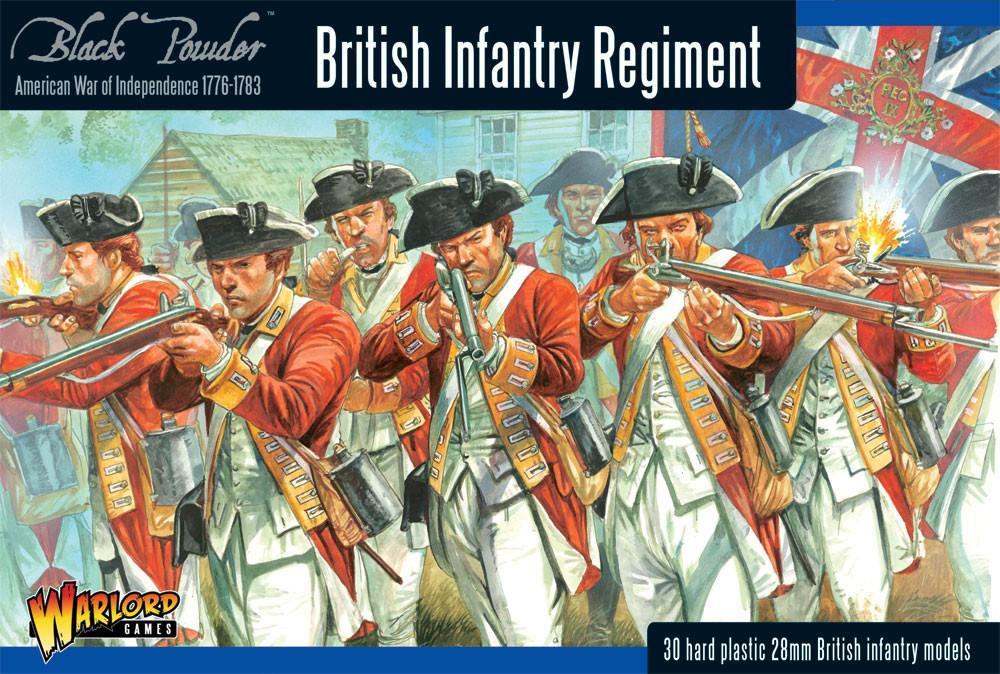 American War of Independence: British Infantry Regiment