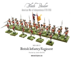 American War of Independence: British Infantry Regiment