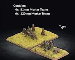 81mm and 120mm Mortar Platoons