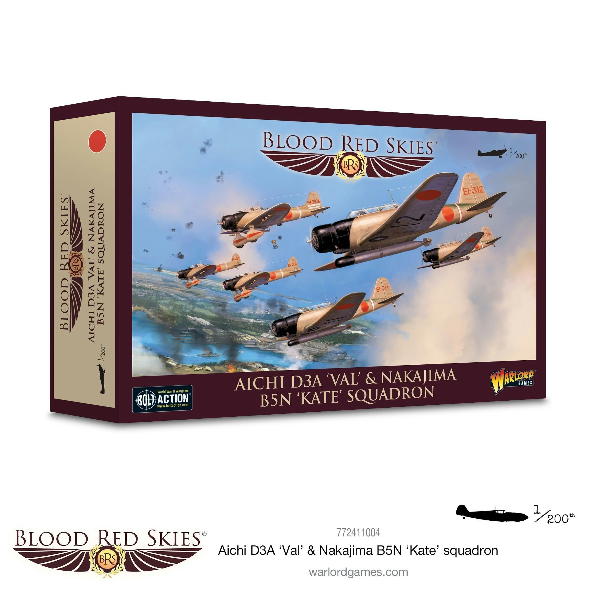 Blood Red Skies: Aichi D3A 'Val' & Nakajima B5N 'Kate' squadron