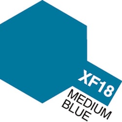 ACRYLIC MINI XF-18 MEDIUM BLUE