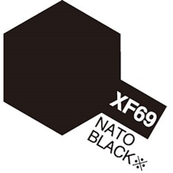 ACRYLIC MINI XF-69 NATO BLACK