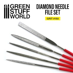 Diamond Needle Files Set - Grit 150