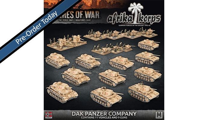 German DAK Panzer Company