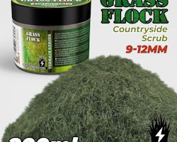 Static Grass Flock 9-12mm - COUNTRYSIDE SCRUB - 200 ml