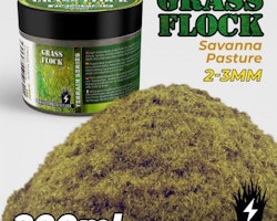 Static Grass Flock 2-3mm - SAVANNA PASTURE - 200 ml