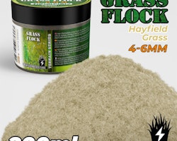 Static Grass Flock 4-6mm - HAYFIELD GRASS - 200 ml