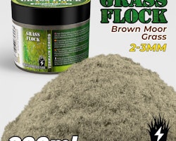 Static Grass Flock 2-3mm - Brown Moor Grass - 200 ml