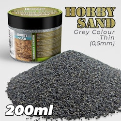 Thin Hobby Sand - Dark Grey 200ml