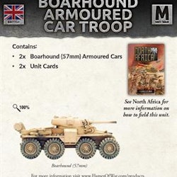 Boarhound (75mm) Armoured Cars (x2)