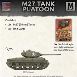 M27 (76mm) Tanks (x2)