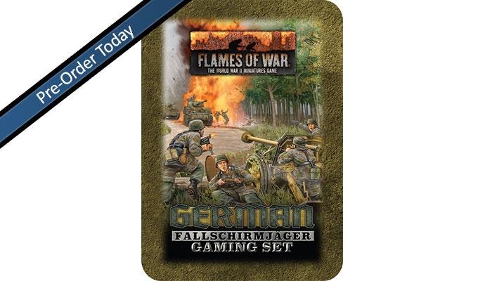 German Fallschirmjäger Gaming Set (x20 Tokens, x2 Objectives, x16 Dice)