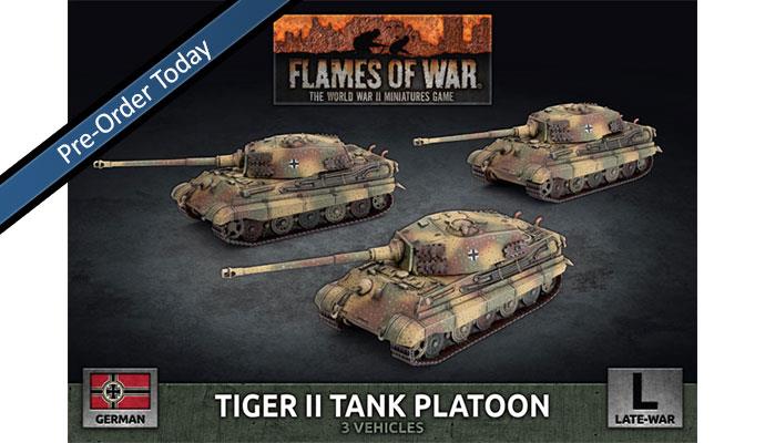Tiger II Tank Platoon