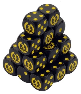 East German Dice Set (WWIII x20 Dice)