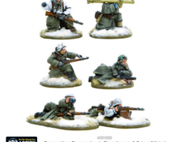 German Heer Panzerschreck, Flamethrower & Sniper teams (Winter)