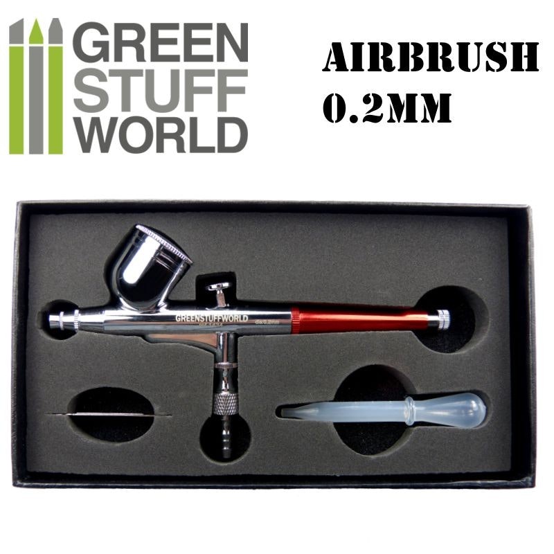 Dual-action GSW Airbrush 0.2 mm