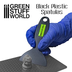 Black Plastic Spatulas - 3D printer