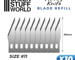 10x Hobby Knife Blade Refill