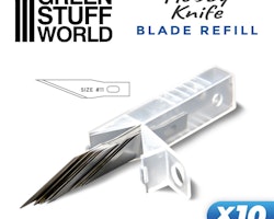 10x Hobby Knife Blade Refill