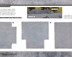 Wartorn Village: Cobblestone Road Expansion (x6)