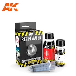 RESIN WATER 2 COMPONENTS EPOXY RESIN 180ML