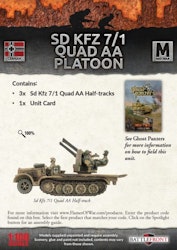 Sd Kfz 7/1 Quad AA Platoon